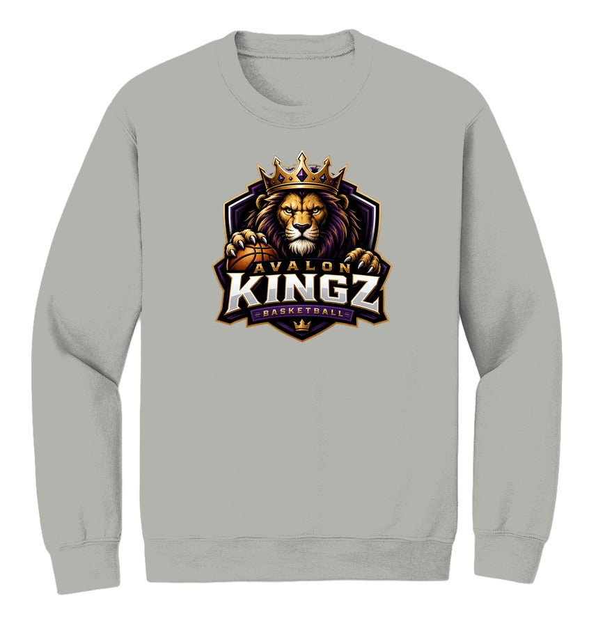 Avalon Kingz Crewneck in Sport Grey