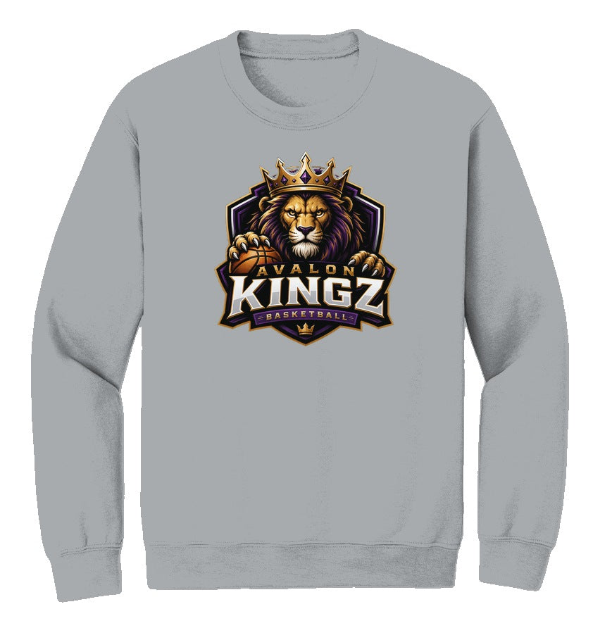 Avalon Kingz Crewneck in Sport Grey