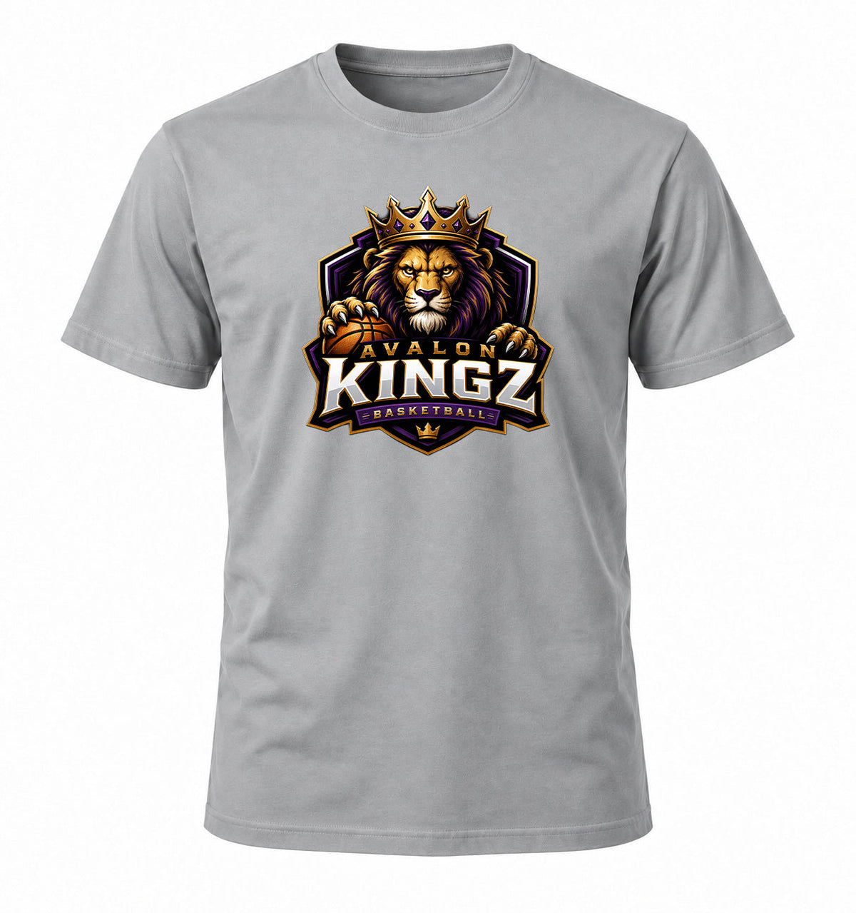 Avalon Kingz Tee in Sport Grey