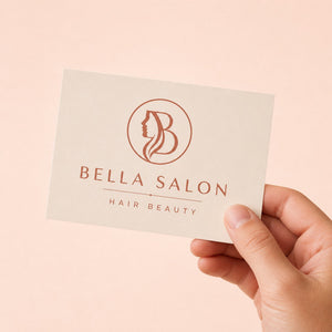 Economy Matte Postcards held in hand showing its 4 x 6 inches size