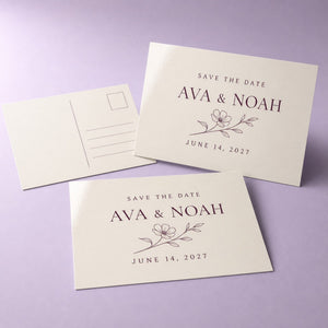 Gloss Laminated Postcards shown as another common application