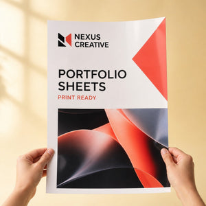 Glossy Paper Digital Sheets 12x18 held in hand showing its 12 x 18 inches size