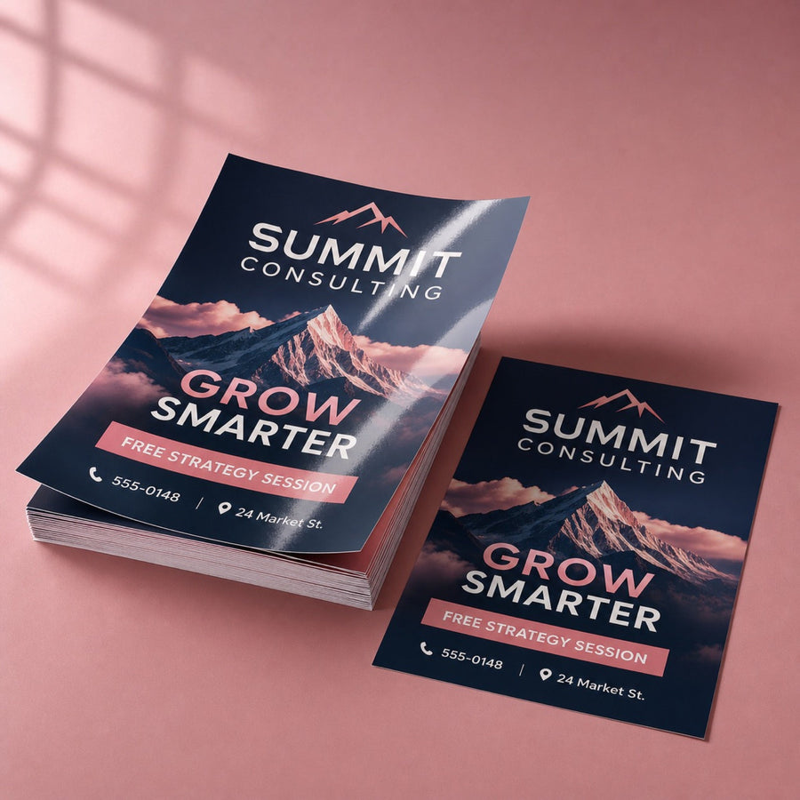 High-Gloss Flyers