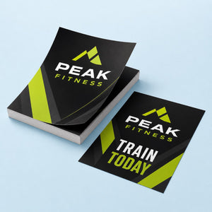 Matte Flyers, heavyweight stock, matte finish