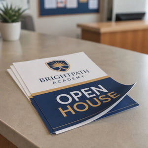 Matte Flyers, heavyweight stock, matte finish