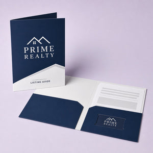 Matte Presentation Folders, 14pt stock, matte finish