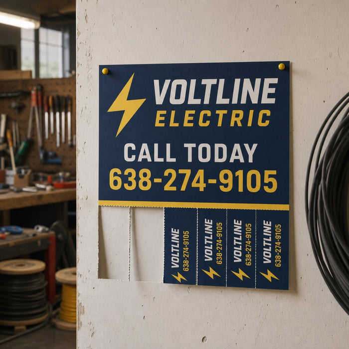 Matte Tear Cards, 14pt cardstock, matte finish, perforated