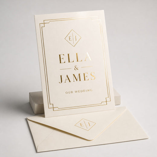 Metallic Foil Invitations