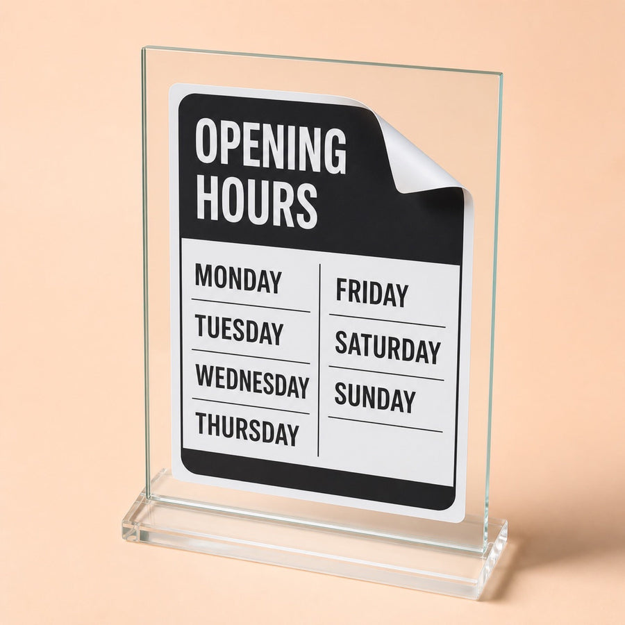 Opaque Window Clings