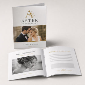 Premium Glossy Booklets 8.5x5.5, 100lb gloss text