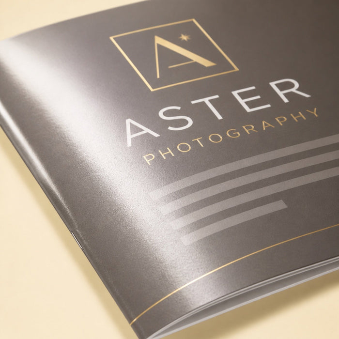 Premium Glossy Booklets 8.5x5.5, 100lb gloss text