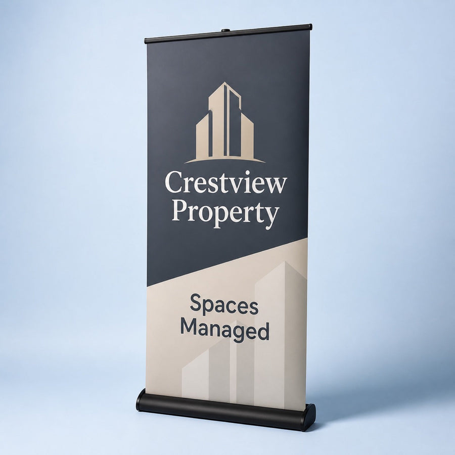 Pull-Up Banner — Black Base