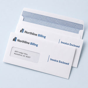 Security Envelopes, 60lb security-tinted stock, #10 size, shown in an alternate use