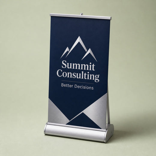 Tabletop Pull-Up Banner
