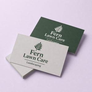 Ultra Smooth Business Cards, 16pt ultra-smooth uncoated stock, 3.5 x 2 inches, shown in an alternate use