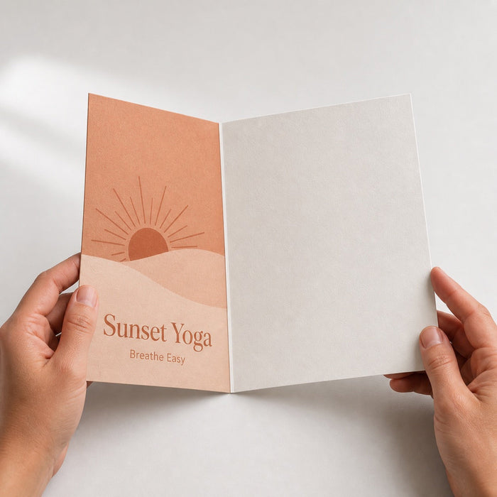 Writable Greeting Cards, 14pt C1S stock, 8.5x5.5, 10x7, 8.5x11