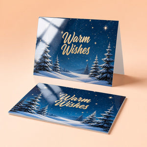 Writable High-Gloss Greeting Cards, 14pt C1S stock, UV cover, 8.5x5.5, 10x7, 8.5x11, shown in an alternate use