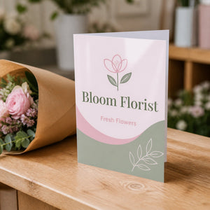 Writable High-Gloss Greeting Cards, 14pt C1S stock, UV cover, 8.5x5.5, 10x7, 8.5x11