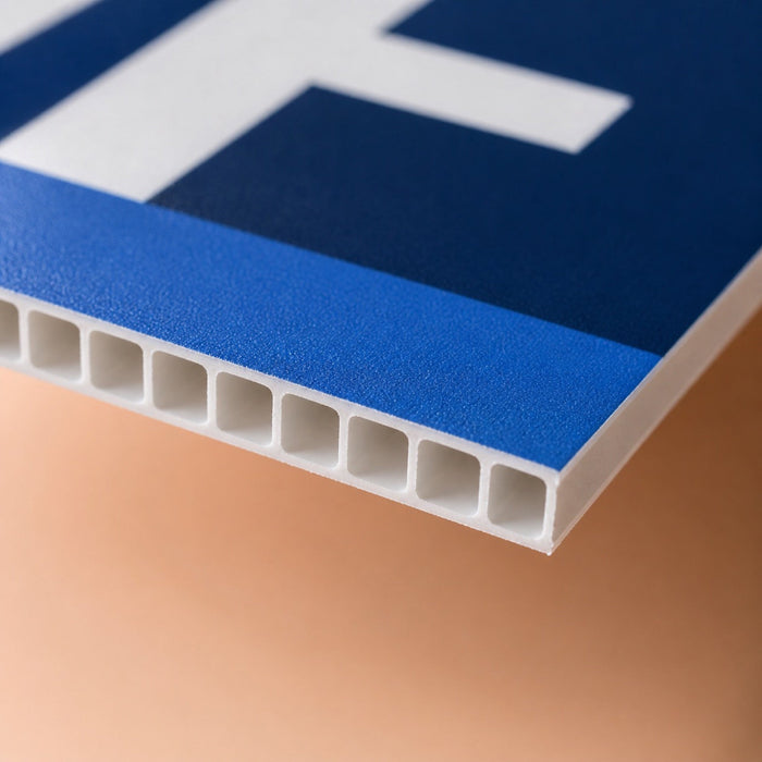 Yard Signs 8mm, 8mm corrugated plastic (coroplast), 6x24 to 48x48