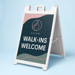 A-Frame Signs shown as another common application