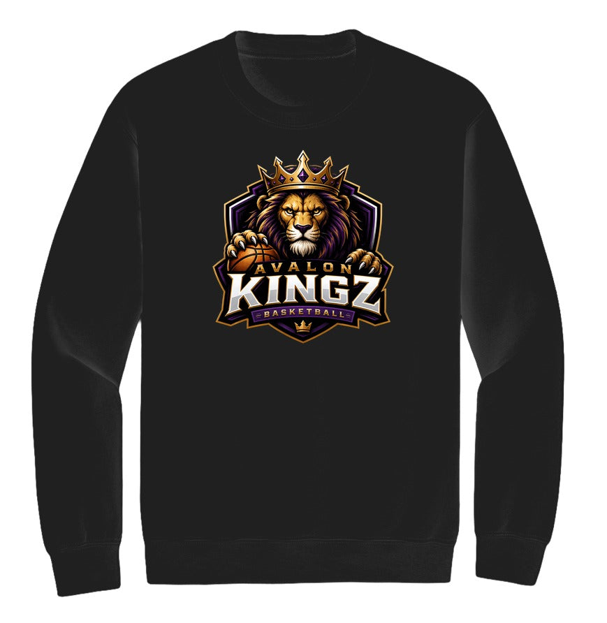 Avalon Kingz Crewneck in Black