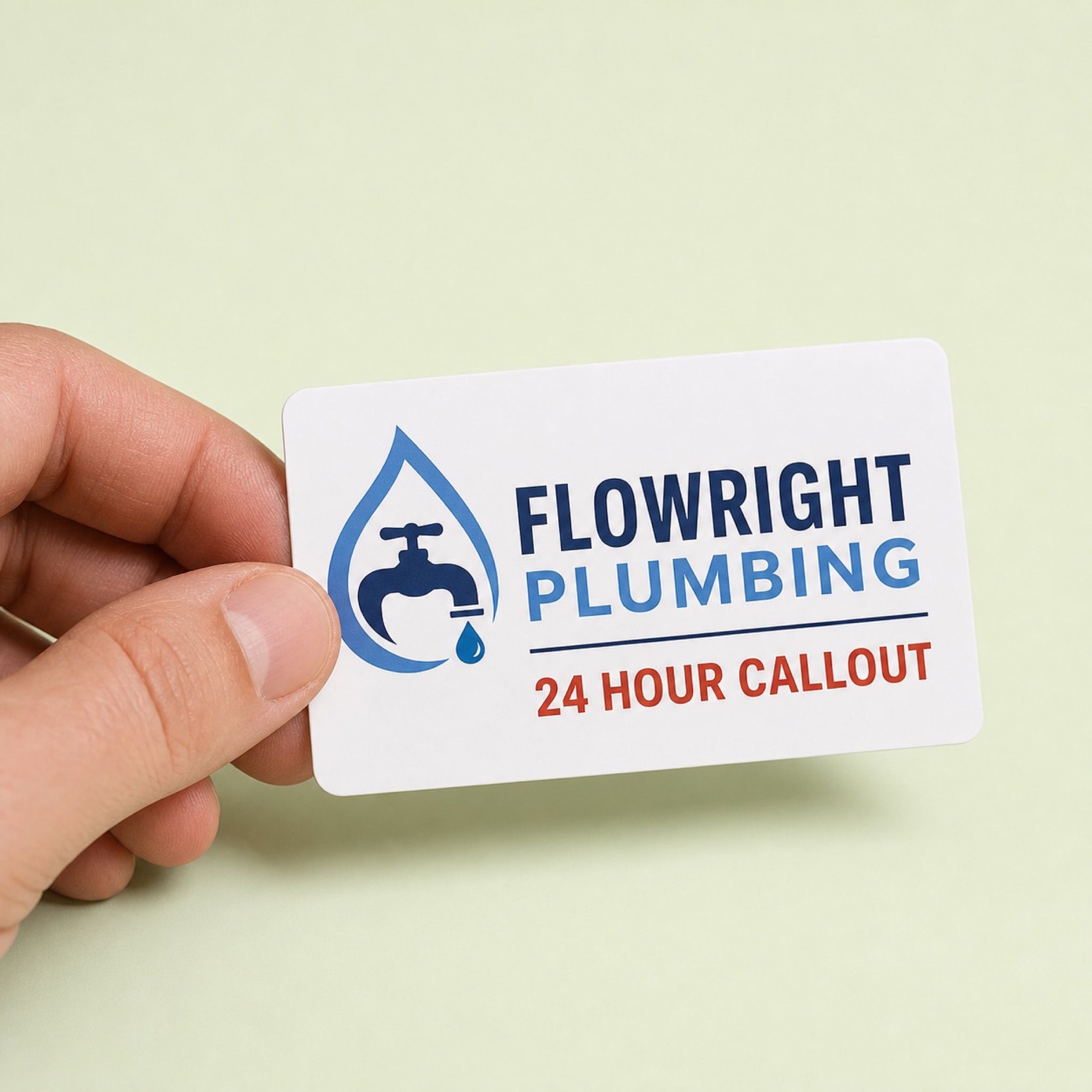 Custom Magnets held in hand showing its 3.5 x 2 inches size