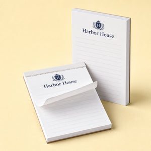 Custom Notepads (50 Pages) shown as another common application