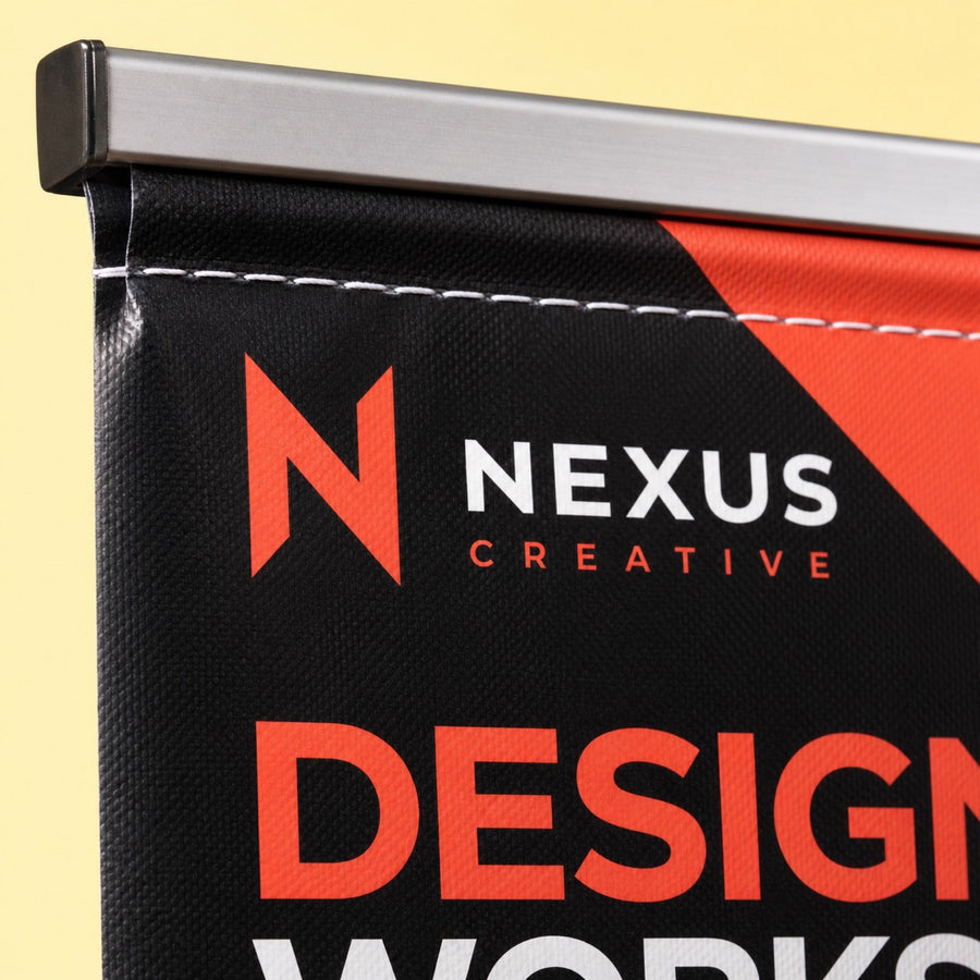 Double-Sided Pull-Up Banner