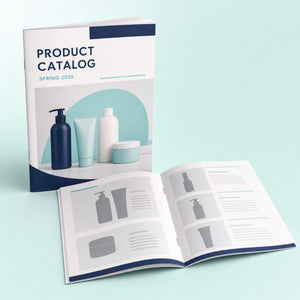 Economy Booklets 8.5x11 shown as another common application