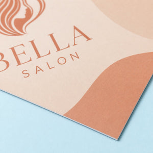 Close-up of the matte finish on Economy Matte Postcards