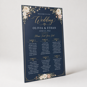 Foam Board Signs printed on 4mm foam core board with a smooth printed face, 24 x 36 inches, shown at an angle