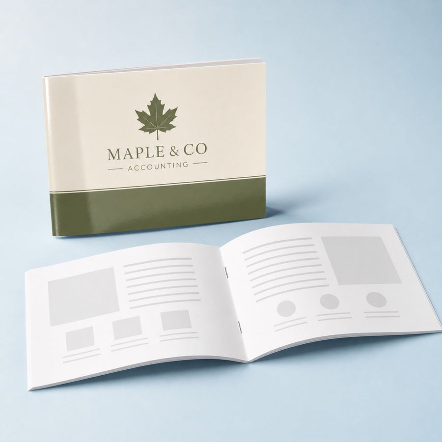 Glossy Booklets 8.5×5.5