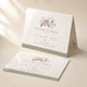 Glossy Greeting Cards printed on 14PT card stock, scored and folded, 10 x 7 inches flat, folding to 5 x 7 inches, shown at an angle
