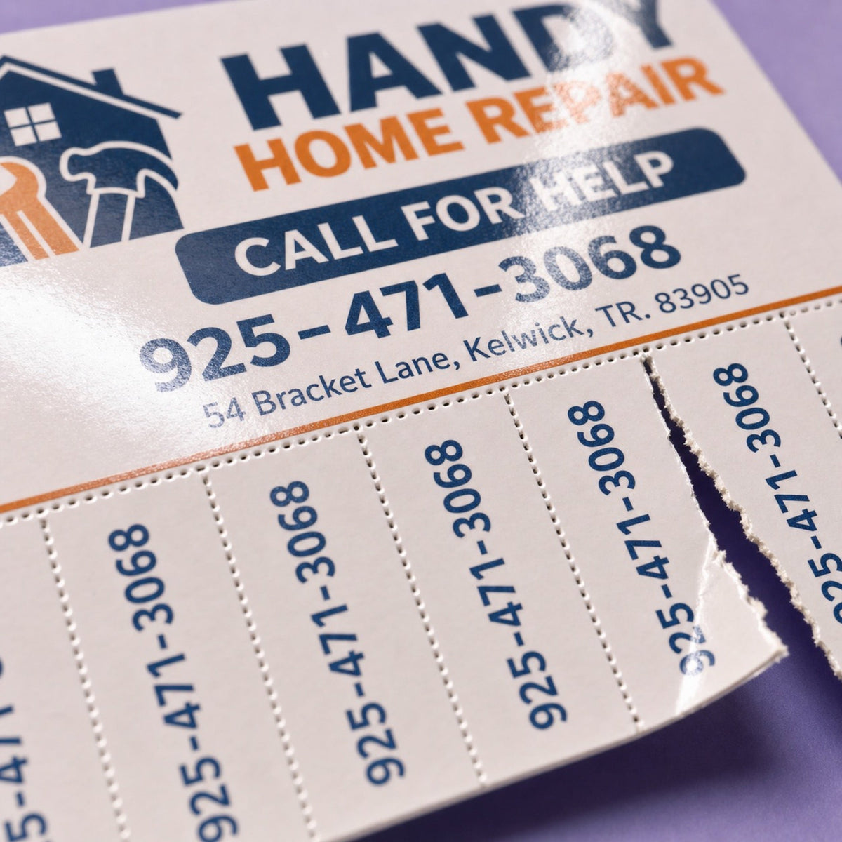 High-Gloss Tear Cards
