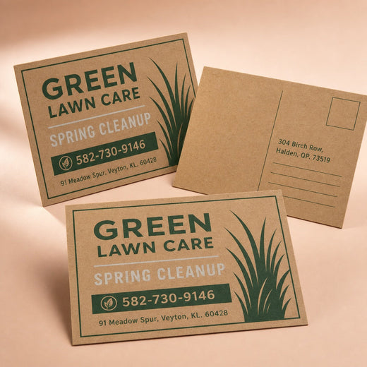 Kraft Paper Postcards