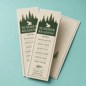 Linen Bookmarks shown as another common application