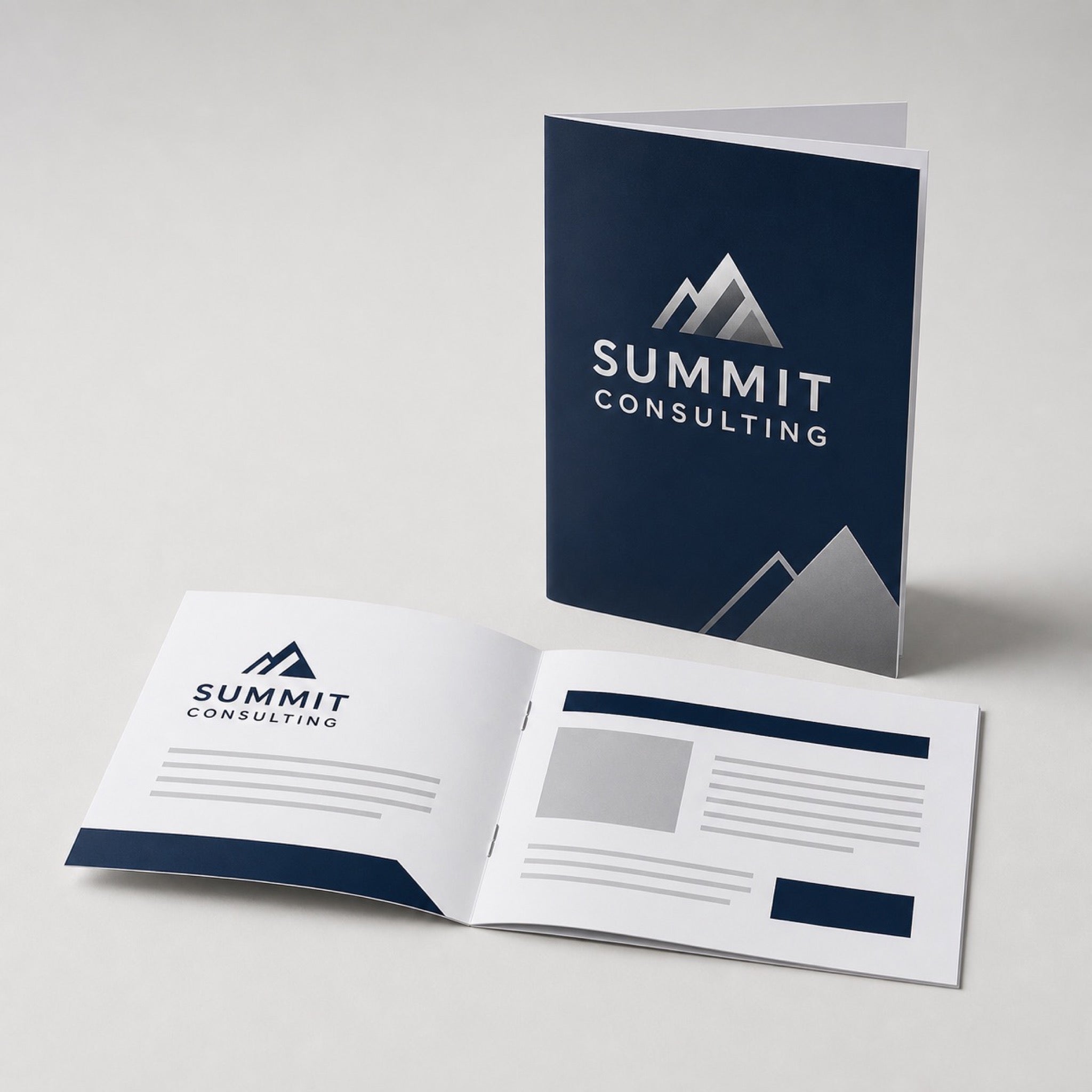 Matte Booklets 8.5x5.5, 80lb silk text, matte finish