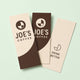 Matte Bookmarks, 14pt stock, matte finish