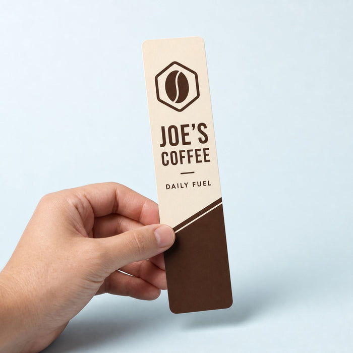 Matte Bookmarks, 14pt stock, matte finish