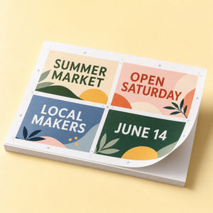 Matte Cardstock Digital Sheets 12x18, 14PT cardstock, matte finish, 12 x 18 inches, shown in an alternate use