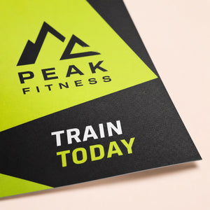 Matte Flyers, heavyweight stock, matte finish