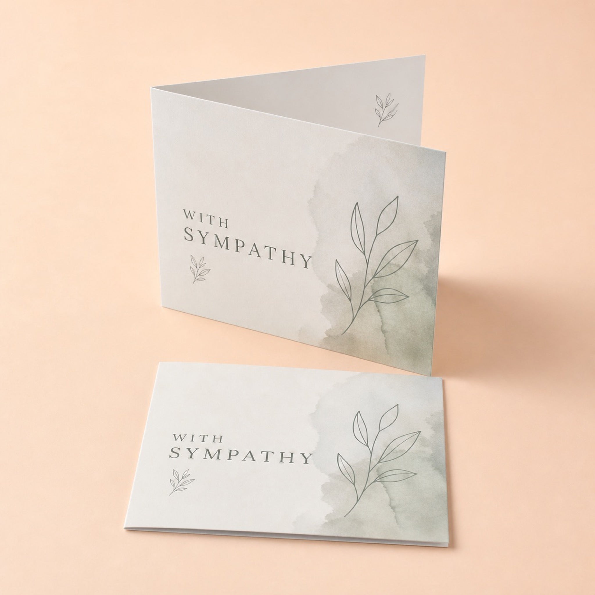 Matte Greeting Cards, 14pt stock, matte finish, shown in an alternate use