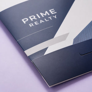 Matte Laminated Presentation Folders, 14pt stock, matte lamination