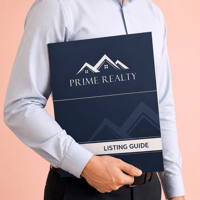 Matte Laminated Presentation Folders, 14pt stock, matte lamination