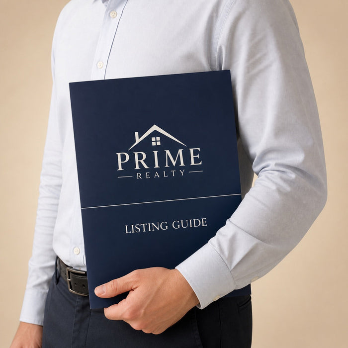Matte Presentation Folders, 14pt stock, matte finish
