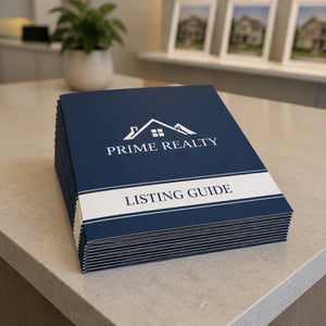 Matte Presentation Folders, 14pt stock, matte finish