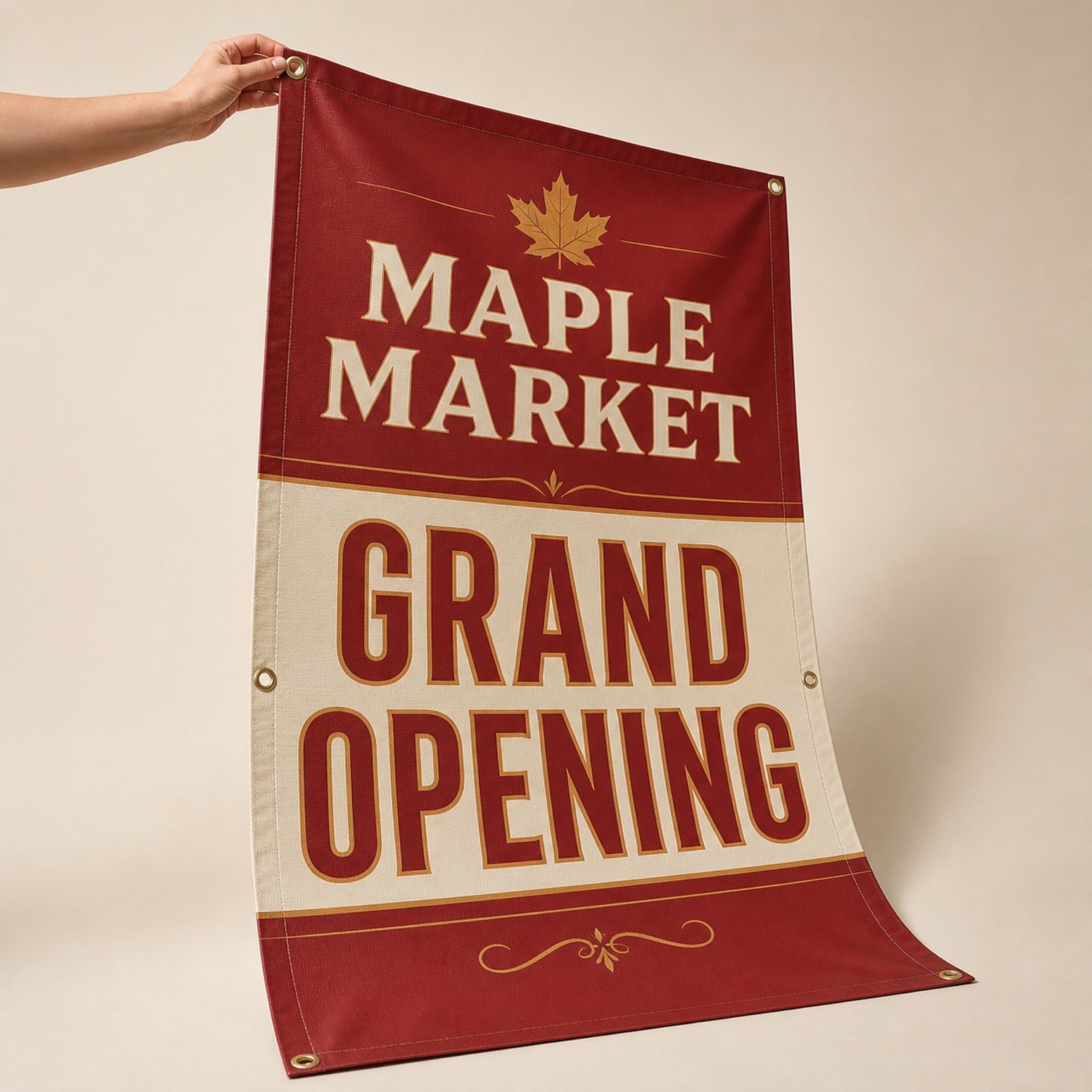 Matte Vinyl Banners, 13oz scrim vinyl, matte finish