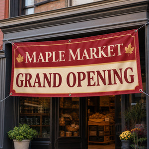 Matte Vinyl Banners, 13oz scrim vinyl, matte finish
