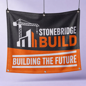 Mesh Banners, 8oz polyester mesh