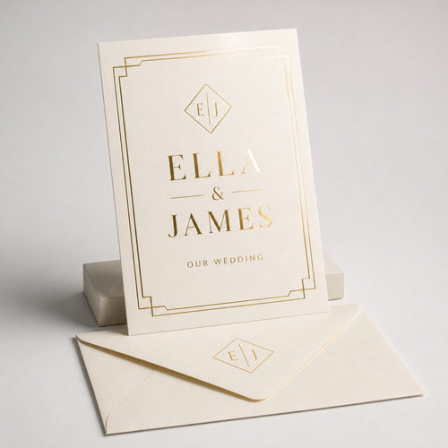 Metallic Foil Invitations